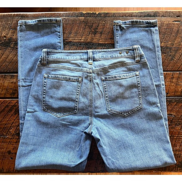 Cabi Jeans Light Wash High Straight Size 6 - Picture 3 of 14